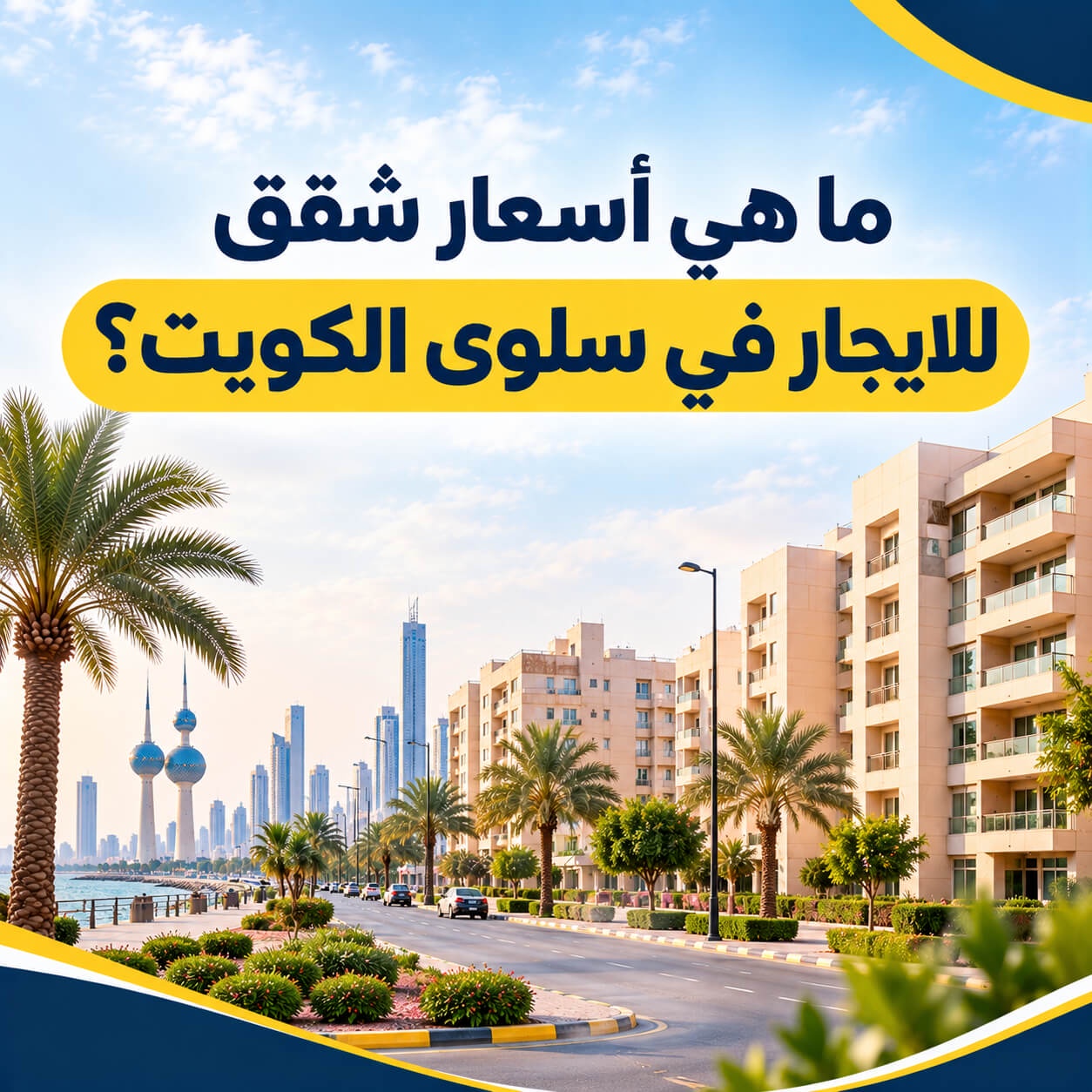 ما هي أسعار شقق للايجار في سلوى الكويت؟