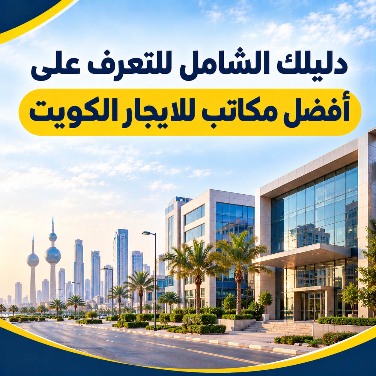 دليلك الشامل للتعرف على أفضل مكاتب للايجار الكويت
